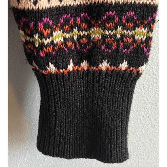 Vintage Multicolor Patterned Cardigan Tiara International - Picture 7 of 9